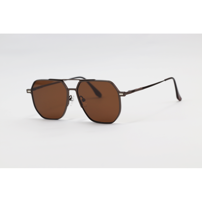 Dior - 8015 - Bronze - Metal - Blue Cut - Dual - Polarized - Attachment - Eye Wear - Sunglasses