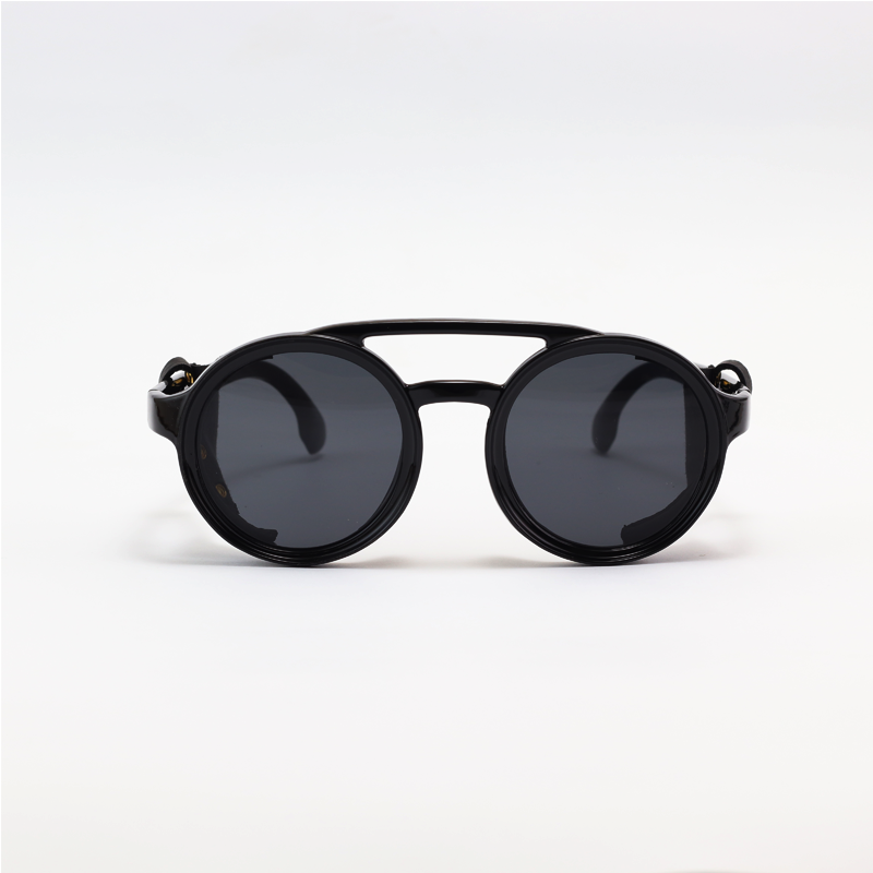Carrera – 1844 – Black – Leather – Steam Punk – Sunglasses
