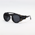 Carrera – 1844 – Black – Leather – Steam Punk – Sunglasses